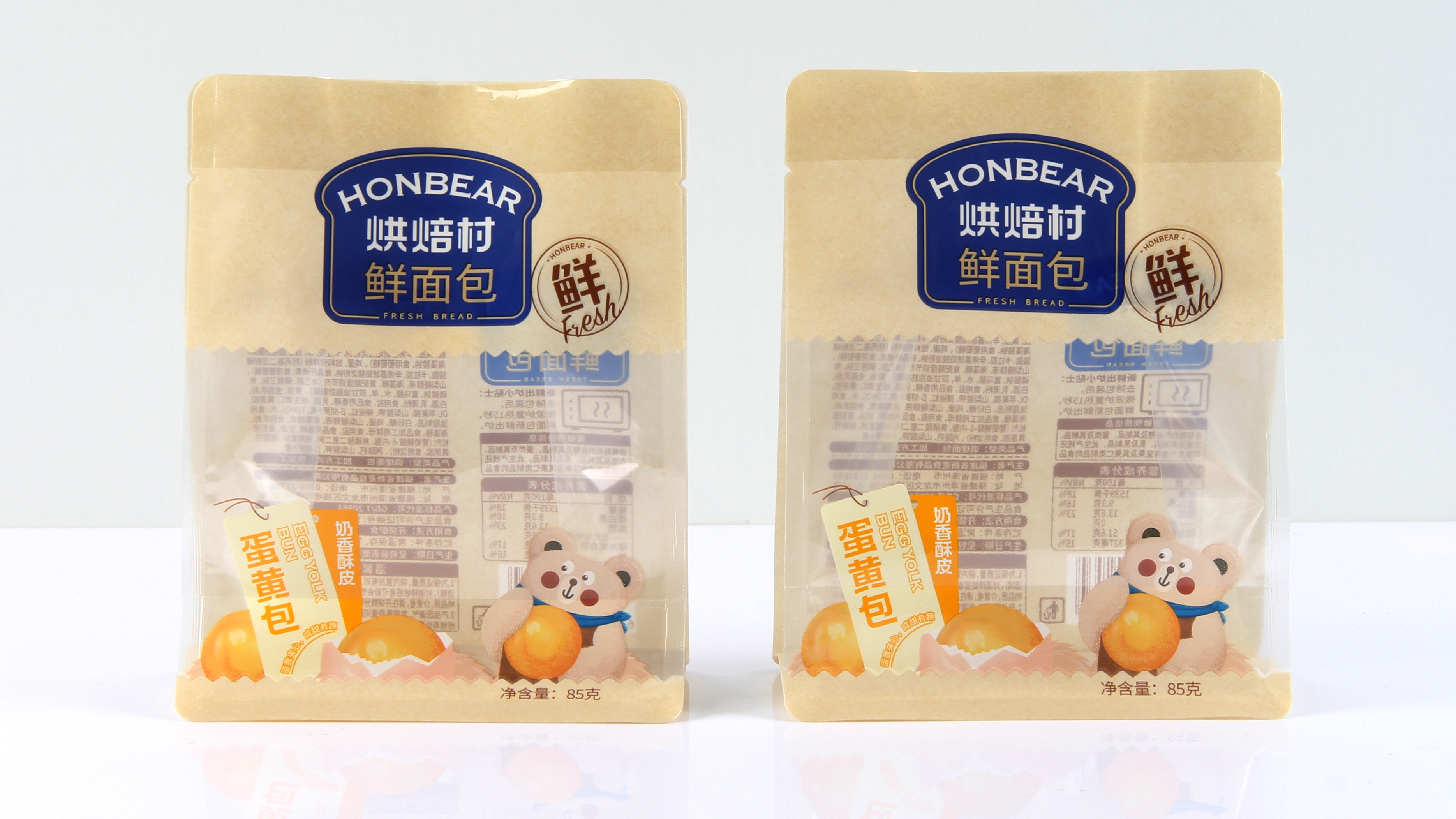 土司面包八边封袋：KPET/CPP 高阻隔材料的卓越应用 —— 合作案例